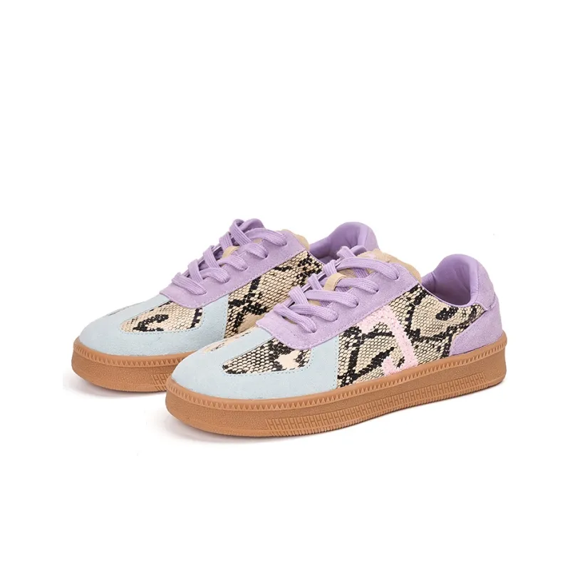 Joy&Mario Height Increasing Low Top Skateboard Shoes Women's-9