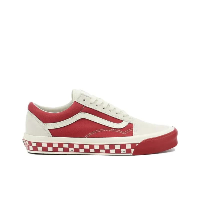 Vans Og Old Skool Lx 'Bumper Cars Marshmallow Cardinal'-1