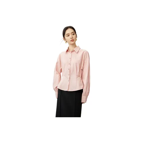 SENTUBILA Shirts Women's Ice Cream Pink