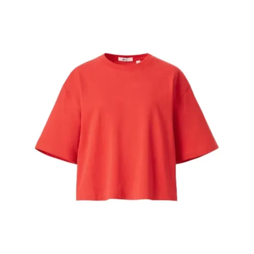 UNIQLO C Collection T-Shirts Women's Red