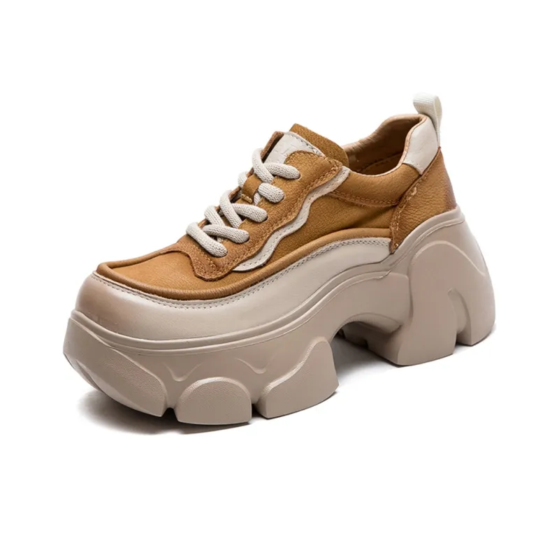 MATA Anti-Slip And Wear-Resistant Height Increasing Casual Shoes Women's-5