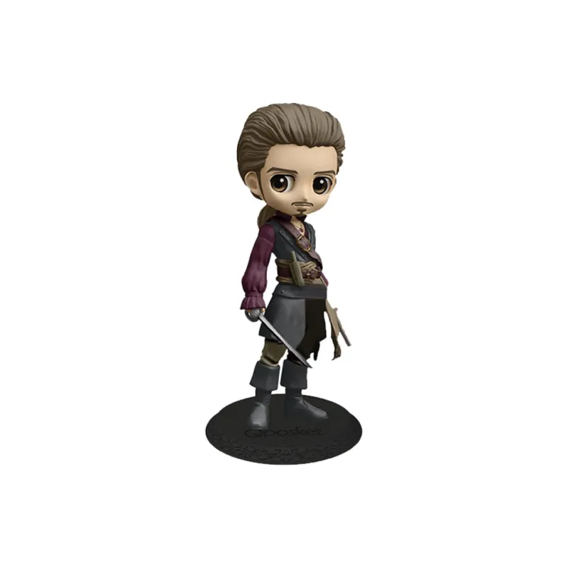 BANDAI Will Turner Disney Hobby Model, Pirates Of The Caribbean Chibi Figures-3
