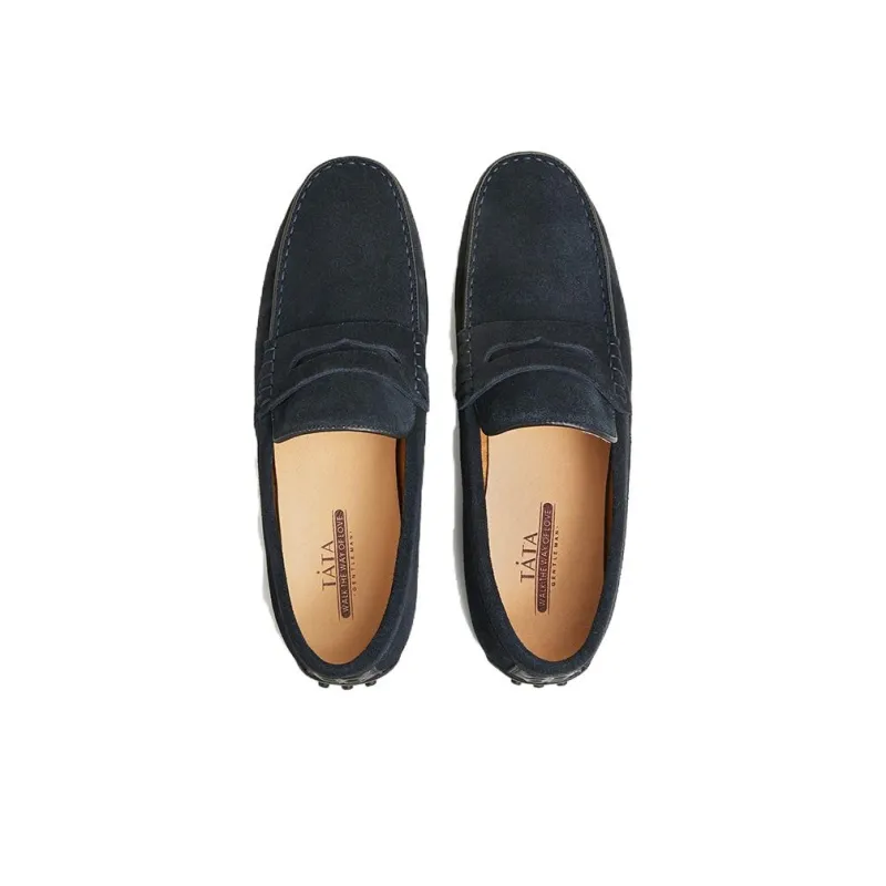 TATA Dress Shoes Men Low Top Solid Color-4