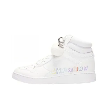 Champion Essentials Collection 1919 Trainer High 2.0 High Top Skateboard Shoes Women's White