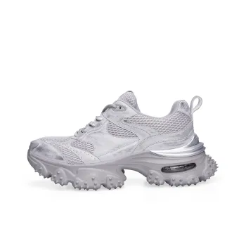 BOSSSUNWEN Low Top Chunky Sneakers Men's Gray