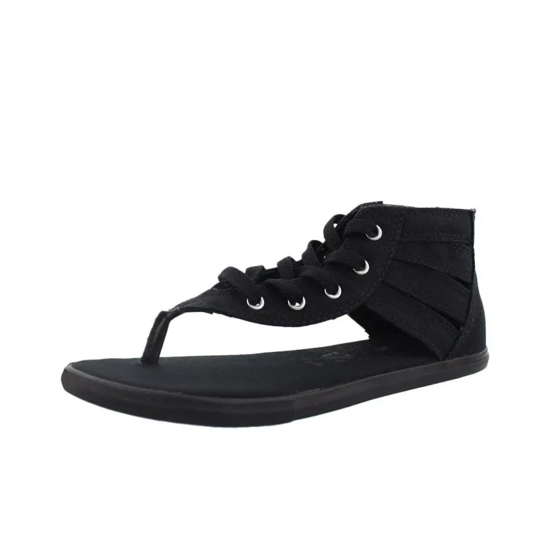 Converse Chuck Taylor All Star Gladiator Th Cushioning Low Top Casual Shoes Women's Black-0