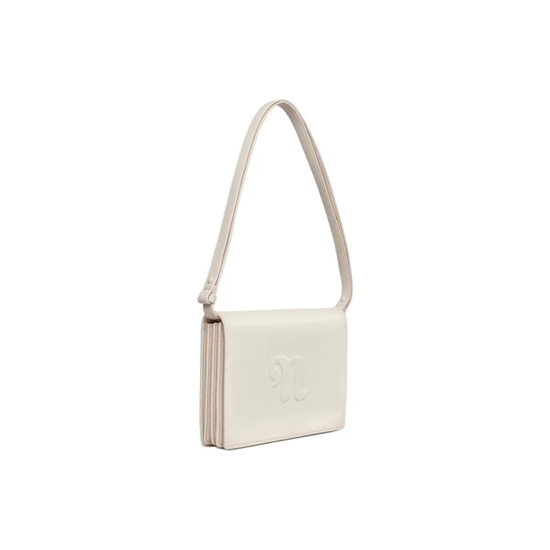 NANUSHKA Polyurethane And Polyester Blend Handbag Shoulder Bag Women's Ecru-2