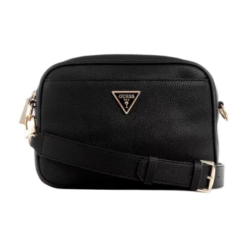 GUESS Artificial Leather Camera Bag Shoulder Bag Crossbody Bag Women's Black