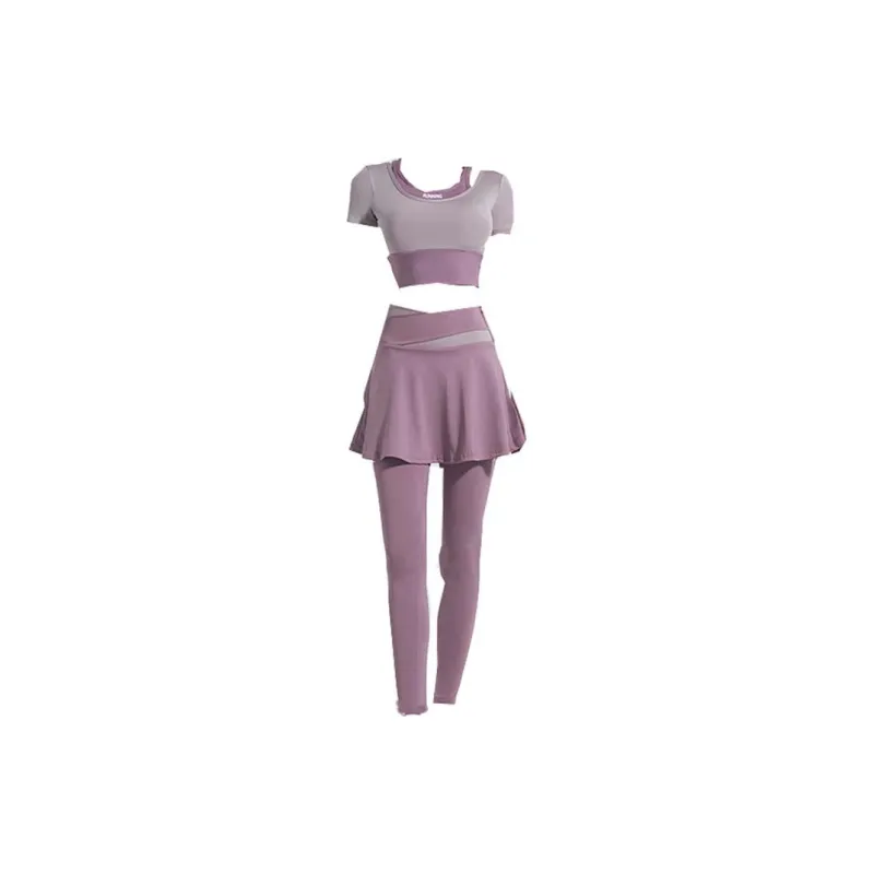 Shuosen Yoga Sets Polyester Elastane Yoga Room Outdoor Women's-2