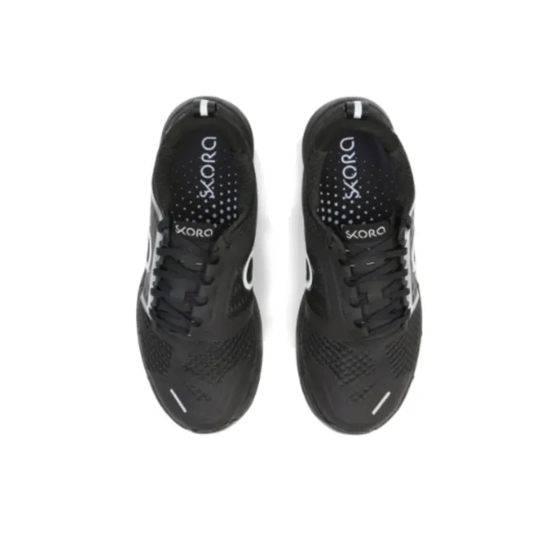 SKORA KYORI Cushioning Wear Resistant Low Top Running Shoes Women's Black-3
