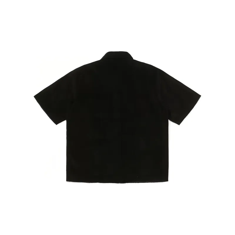 Drew House Letter Logo Series Shirts Unisex Black-1