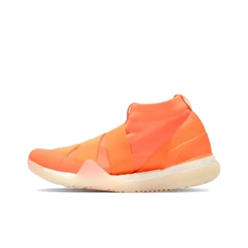 Adidas Pureboost X Cushioning Wear-Resistant Mid-Top Running Shoes Women's Orange