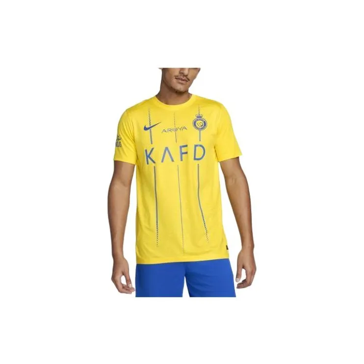 Nike T Shirts Men Yellow-1
