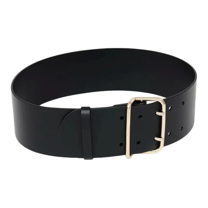 Chloé Logo Engraved Buckle Belt-0