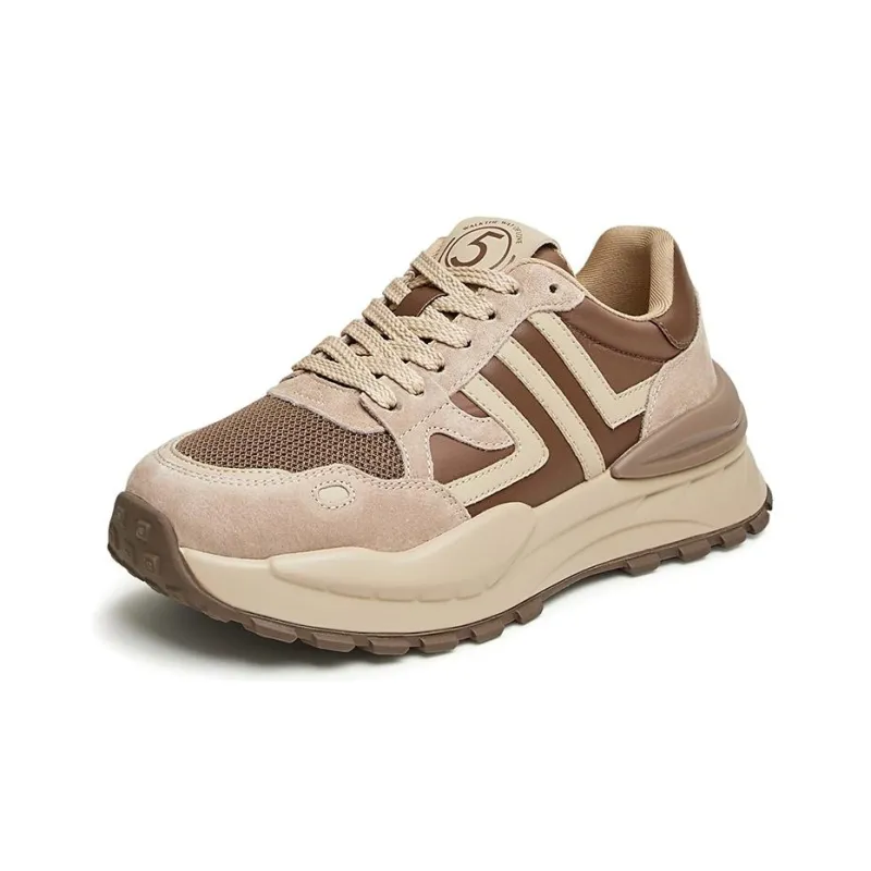 TATA Chunky Sneakers Women's Low Top Multicolor-1