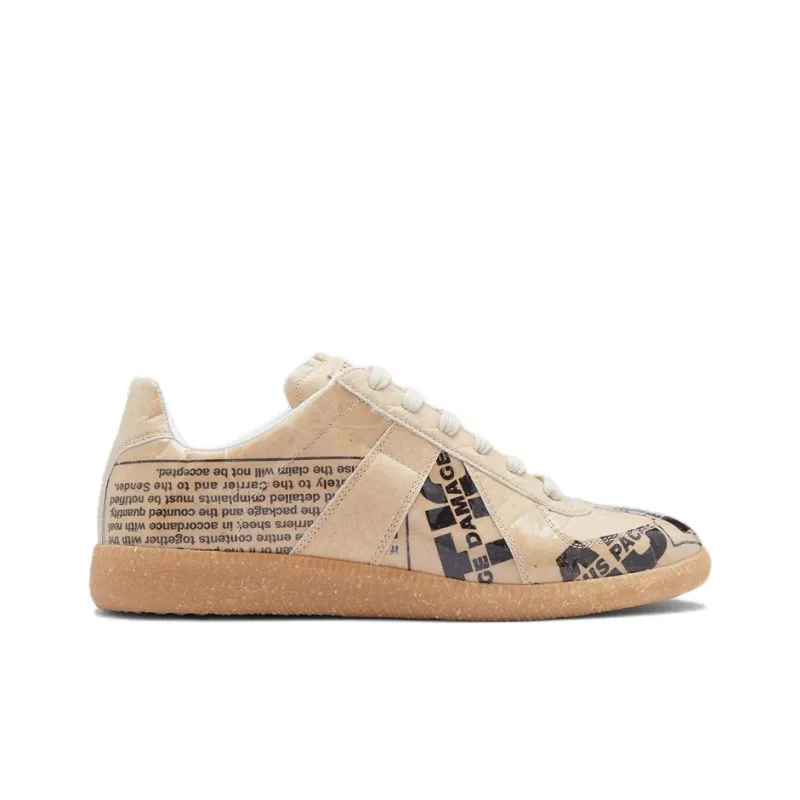 Maison Margiela Replica Low Top Stylish Skateboarding Shoes Women's Light Umber-1