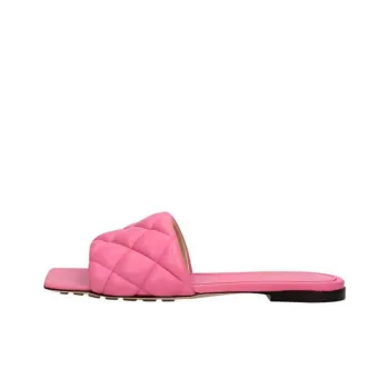 Bottega Veneta Matelassé Flat Sandals Women's