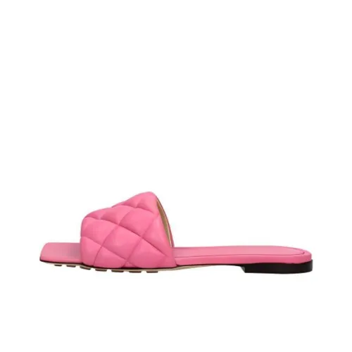 Bottega Veneta Matelassé Flat Sandals Women's