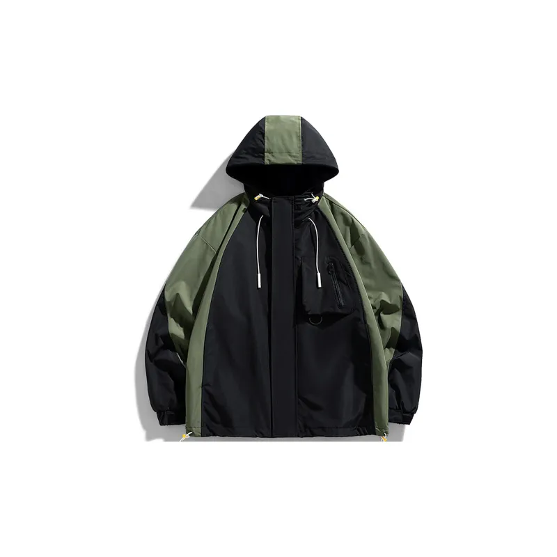 Trendy Stylish Loose Fit Versatile Casual Workwear Hooded Jackets & Coats Unisex-0
