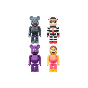 BE@RBRICK Godzilla Vs McDonalds 150% Of 4