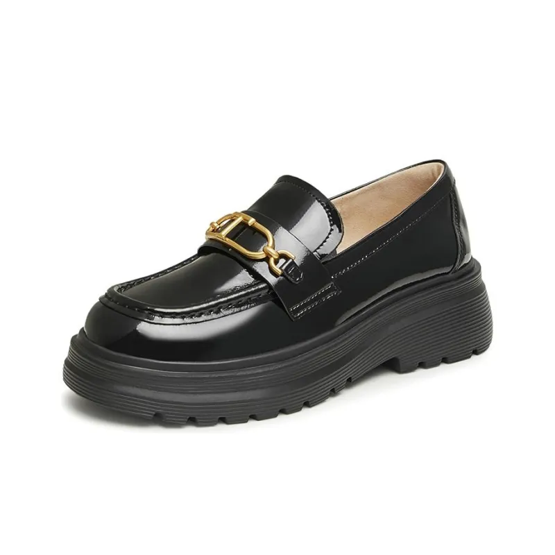 TATA Loafers Women's Solid Color-1