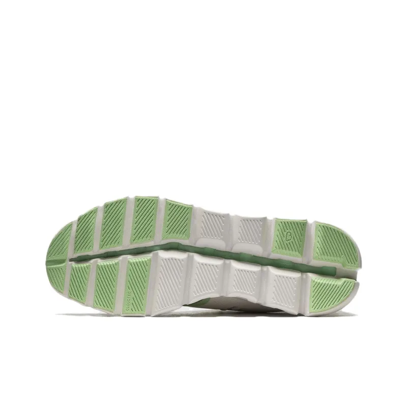 On Cloud X Shift Wear Resistant Low Top Running Shoes Women's Beige Green-4