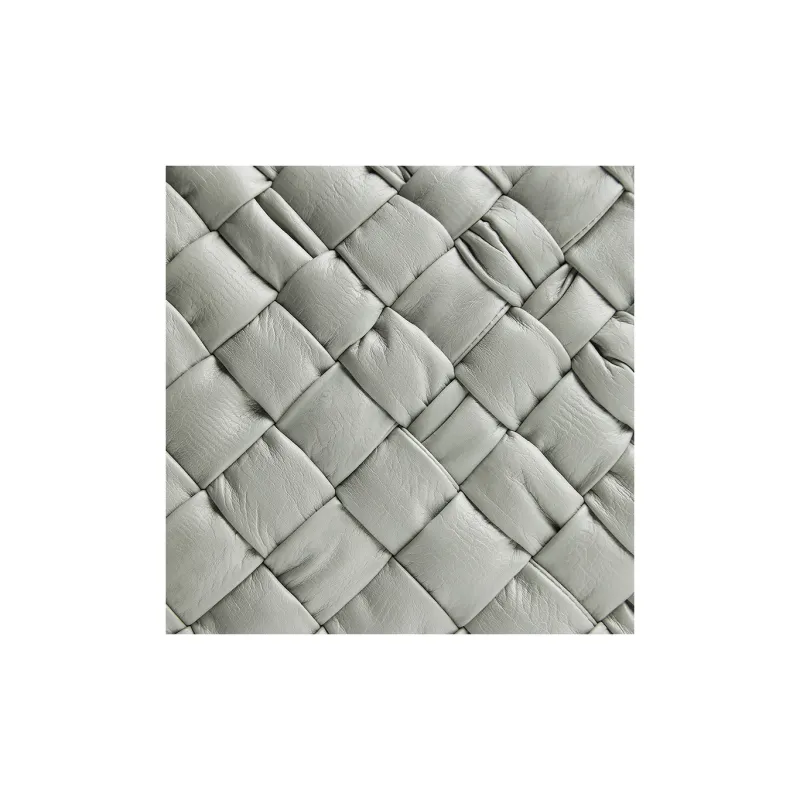 Bottega Veneta Calfskin Shoulder Bag, Crossbody Bag Men's Agate Gray-3