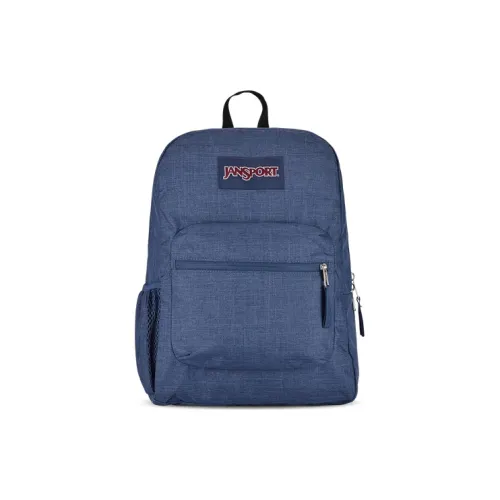 JanSport Fabric laurent motif Medium with Unisex Dark Blue