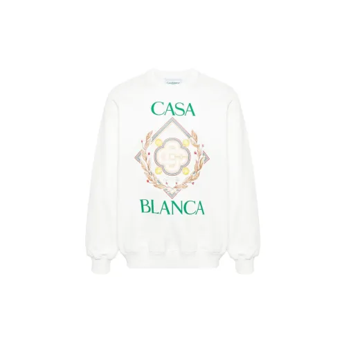 CASABLANCA Sweatshirts Men White