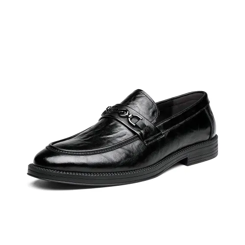 CHINT Dress Shoes Men Low Top Black/Brown