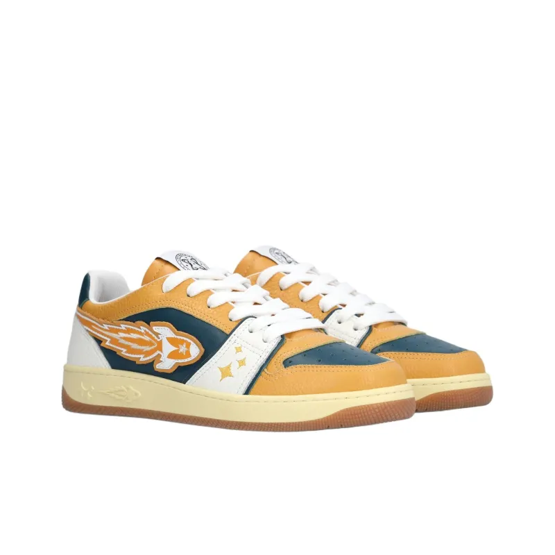 ENTERPRISE JAPAN Rocket Low Top Skateboard Shoes Men's Yellow-2