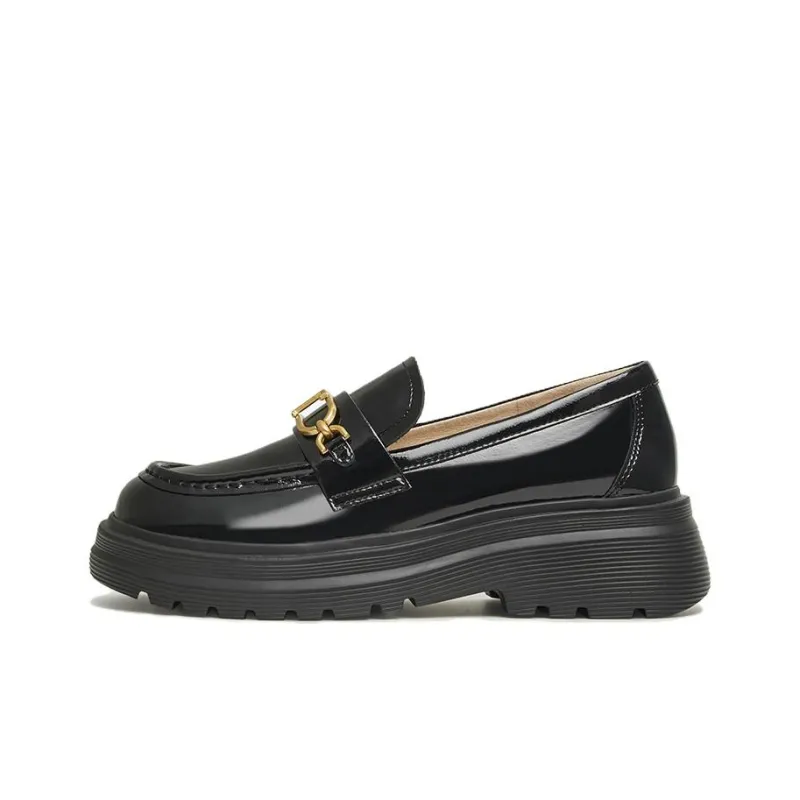 TATA Loafers Women's Solid Color-0