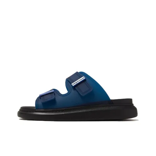 Alexander McQueen Hybrid Slide Slippers Men Blue