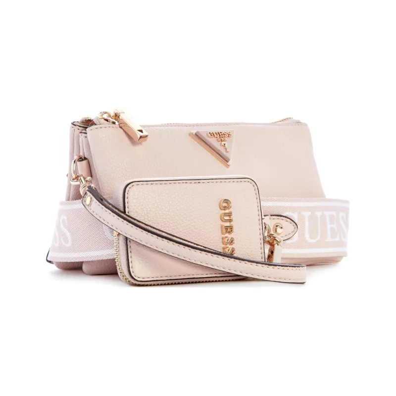 GUESS Artificial Leather Shoulder Bag Crossbody Bag Mini Light Rose-1