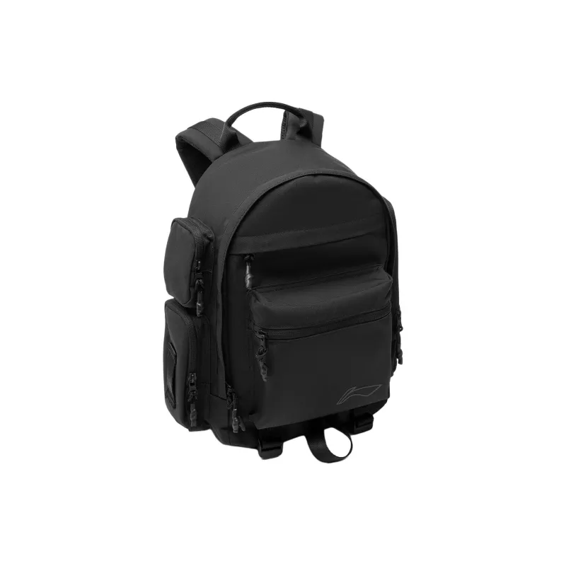 LiNing Sports Life Collection Polyester Sports Backpack Regular Unisex Black-2