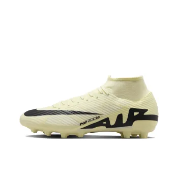 Nike Mercurial Superfly 9 Academy Hard Ground High Top Soccer Cleats 'Lemonade'