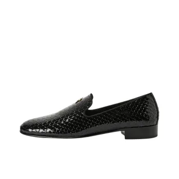Giuseppe Zanotti Lewis Pit 15mm Snakeskin effect Loafers