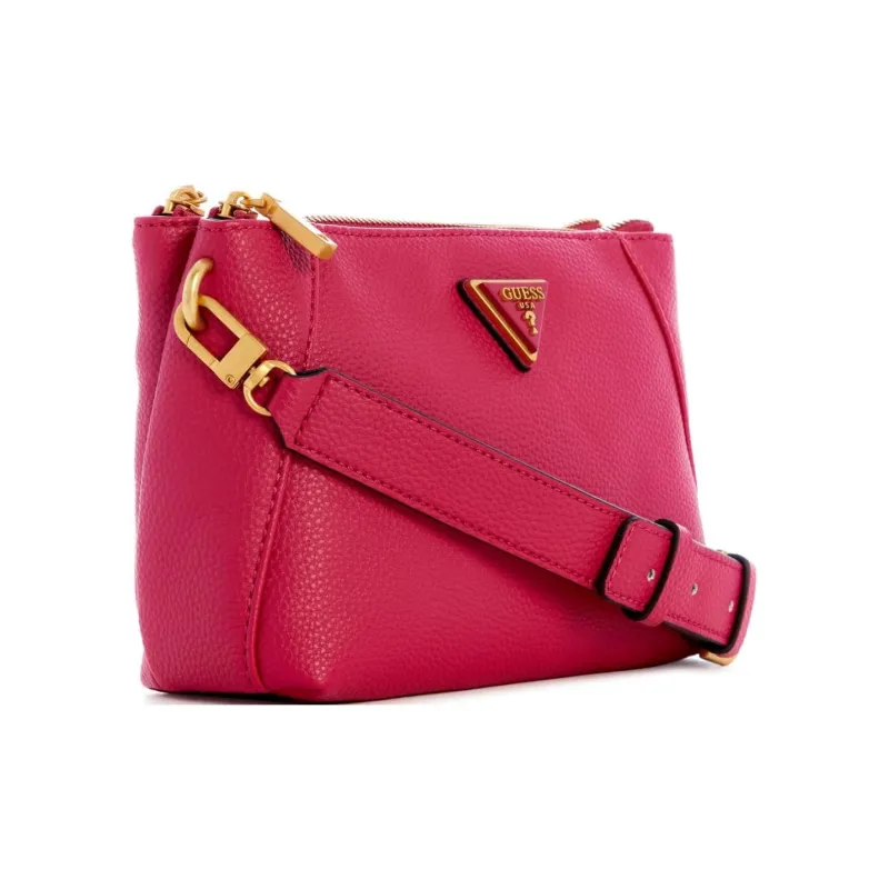 GUESS Artificial Leather Shoulder Bag Crossbody Bag Women's Fuchsia-1