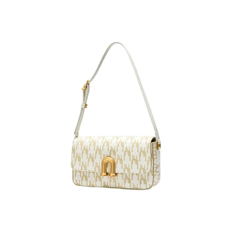 NUCELLE PVC Small Square Bag Women's Shoulder Bag Medium Size Women's Multicolor-0