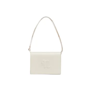 NANUSHKA Polyurethane And Polyester Blend Handbag Shoulder Bag Women's Ecru