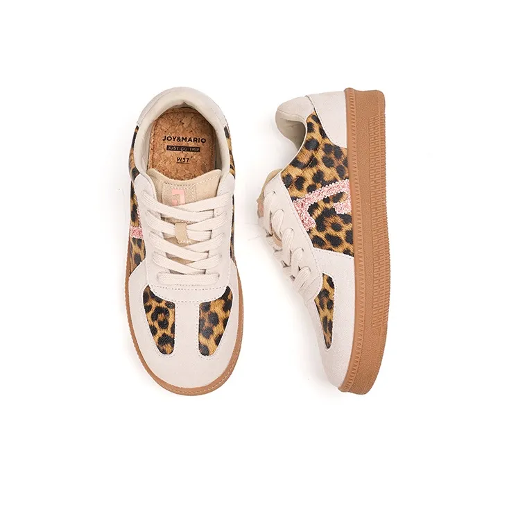 Joy&Mario Height Increasing Low Top Skateboard Shoes Women's-3