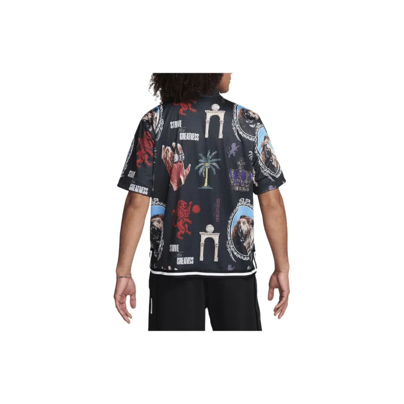 Nike LeBron James Strive For Greatness Button Shirt-1