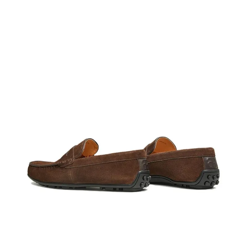 TATA Dress Shoes Men Low Top Solid Color-16