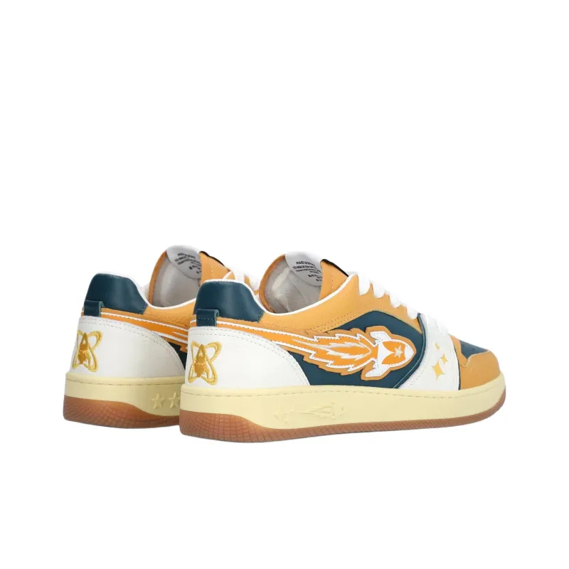 ENTERPRISE JAPAN Rocket Low Top Skateboard Shoes Men's Yellow-3
