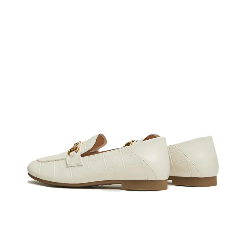 TATA Loafers Women's Solid Color-2