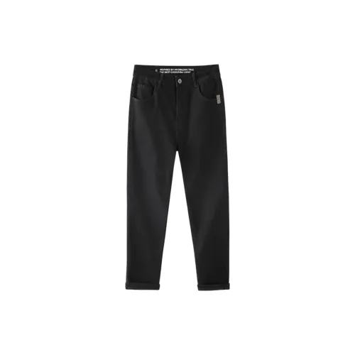 STAVA Jeans Men Black Spring/Summer Thin