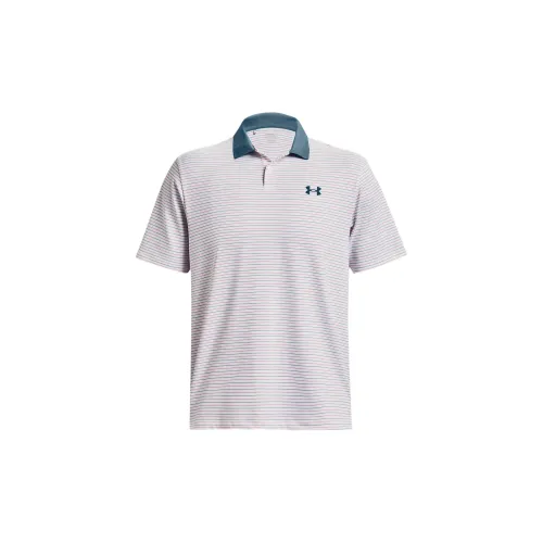 Under Armour Performance 3.0 Polo Shirts Men White