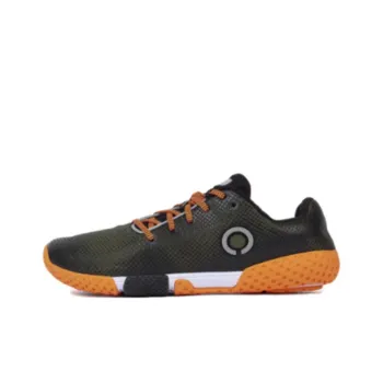 SKORA Durable Breathable Low-Top Running Shoes Men's Black Orange