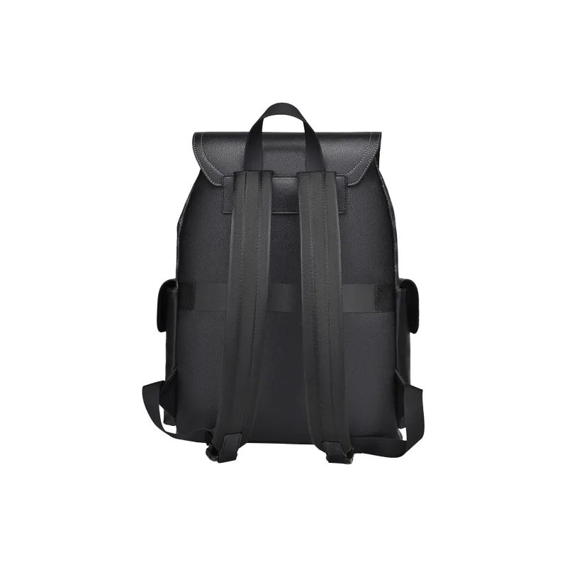Slazenger PVC Backpack Regular Unisex Black Gray Color-3