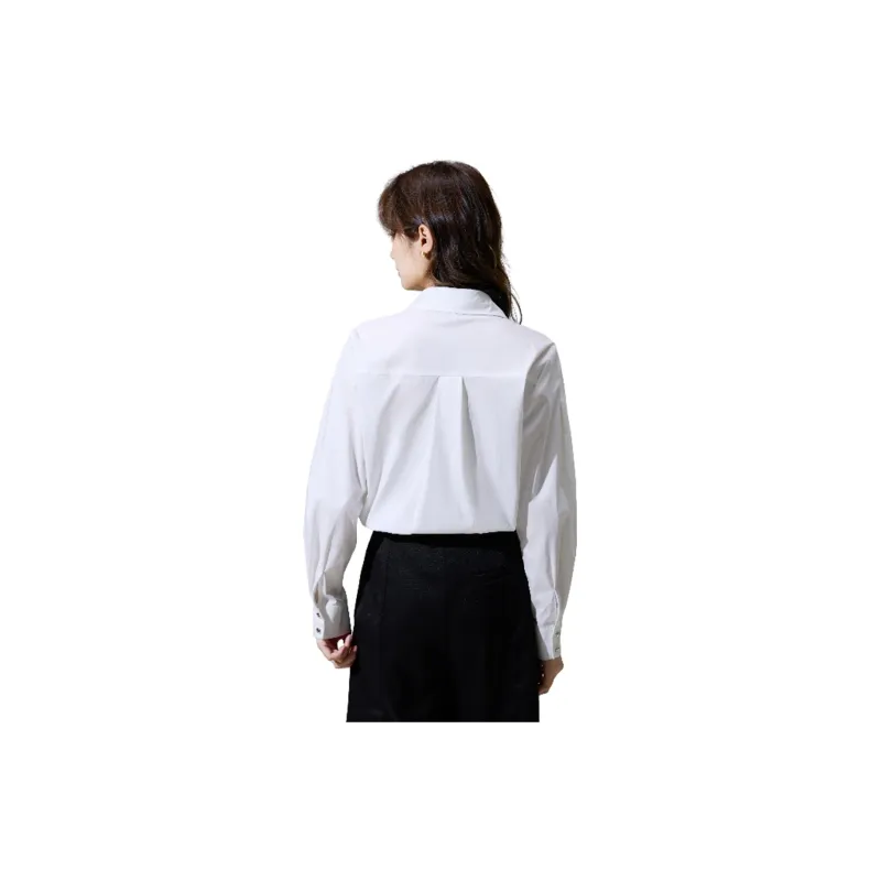 SMEN Shirts Women's White-1